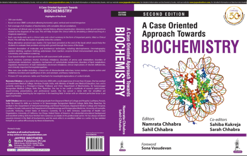A case oriented approach towards Biochemistry- Namrata Chhabra- Second edition